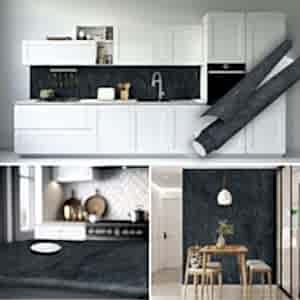 Antrasit Mermer Desenli Yapışkanlı Folyo 45 cm ve 90 cm Rulo Çeşitleri Dekoros'ta. Son Moda Mat Folyolar, Kaliteli Ürün ve Uygun Fiyatlar Dekoros'ta!