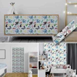 Renkli Doodle Desenli Yapışkanlı Folyo 45 ve 90 cm Rulo Çeşitleri Dekoros'ta! Silinebilir Çocuk Odası Sticker, Mobiya ve Dolap Kaplama Folyoları için Tıkla!