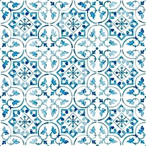 Mavi Beyaz Çini Desenli Kendinden Yapışkanlı Folyo 5 cm ve 90 cm Rulo Çeşitleri Dekoros'ta! Banyo, Mutfak Yüzey Kaplama ve Çıkartma Folyolar için Tıkla!