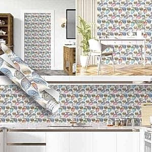 Renkli Yaprak Desenli Yapışkanlı Folyo 45 cm ve 90 cm Rulo Çeşitleri Dekoros'ta! 1. Sınıf, Suya, Neme, Buhara Dayanıklı Folyolar ve Fiyatları için Tıkla!