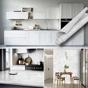 Kırık Beyaz Mermer Desenli Desenli Yapışkanlı Folyo 45 cm ve 90 cm Rulo Çeşitleri Dekoros'ta. Son Moda Folyolar, Kaliteli Ürün ve Uygun Fiyatlar Dekoros'ta!