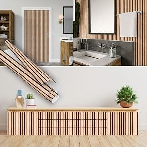 Ahşap Panel Görünümlü Yapışkanlı Folyo 45 cm ve 90 cm Rulo Çeşitleri Dekoros'ta. Tezgah, Banyo, Duvar ve Masa Kaplamaya Uygun. İncelemek için Şimdi Tıkla.