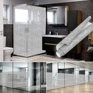 Altıgen Cam Desenli Yapışkanlı Folyo 45 cm ve 90 cm Rulo Çeşitleri Dekoros'ta! Kendinden Yapışkanlı, Duşakabin, Banyo Kaplama Folyoları için Tıkla!