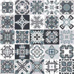 Antrasit Mavi Çini Motifli Yapışkanlı Folyo 45 cm ve 90 cm Rulo Çeşitleri Dekoros'ta! Yüzey, Tezgah Kaplama ve PVC Çıkartma Folyolar için Tıkla!