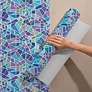 Geometrik Desenli Kendinden Yapışkanlı Folyo, Mozaik Çıkartma, PVC Rulo Çeşitleri. Uygun Fiyat, Suya Dayanıklı Duvar Kaplama Folyoları Şimdi Satın Al.