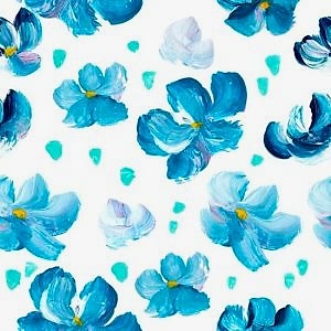 Pastel Mavi Çiçekler Yapışkanlı Folyo 45 cm ve 90 cm Rulo Çeşitleri Dekoros'ta! Kendinden Yapışkanlı, Desen Takipli, Kaplama Folyoları için Hemen Tıkla!