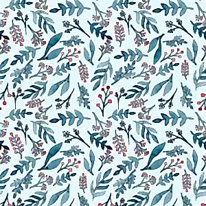 Mavi Renkli Çiçek Desenli Yapışkanlı Folyo 45 cm ve 90 cm Rulo Çeşitleri Dekoros'ta! Kendinden Yapışkanlı, Desen Takipli, Kaplama Folyolarını İncele!