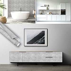 Sıva Desen Kendinden Yapışkanlı Folyo, 45 cm ve 90 cm PVC Rulo Çeşitleri Dekoros'ta. Suya Dayanıklı Mutfak Duvar ve Yüzey Kaplama Folyosu Hemen Satın Al.