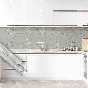 Sıvalı Duvar Görünümlü Yapışkanlı Folyo, 45 cm ve 90 cm PVC Rulo Çeşitleri Dekoros'ta. Suya Dayanıklı Mutfak Duvar ve Yüzey Kaplama Folyosu Hemen Satın Al.