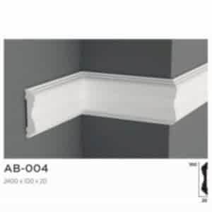 10cm Boyanabilir Beyaz Duvar Bordürü AB-004 ile Modern İç Mekanlar Oluşturun Dayanıklı Polimer Duvar Bordürleri. Bordür ve Çıta Modelleri için Hemen Tıkla!