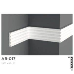 8cm Boyanabilir Beyaz Duvar Bordürü AB-017 ile Modern İç Mekanlar Oluşturun Dayanıklı Polimer Duvar Bordürleri. Bordür ve Çıta Modelleri için Hemen Tıkla!