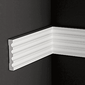 8cm Boyanabilir Beyaz Duvar Bordürü AB-017 ile Modern İç Mekanlar Oluşturun Dayanıklı Polimer Duvar Bordürleri. Bordür ve Çıta Modelleri için Hemen Tıkla!