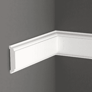 7cm Boyanabilir Beyaz Duvar Bordürü AB-018 ile Modern İç Mekanlar Oluşturun Dayanıklı Polimer Duvar Bordürleri. Bordür ve Çıta Modelleri için Hemen Tıkla!