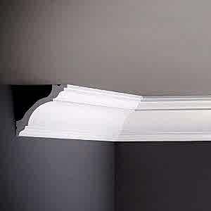 Klasik Beyaz Kartonpiyer Dekorasyon Profili AC-001