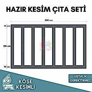 Hazır Kesim Kendinden Yapışkanlı Çıta Seti 009