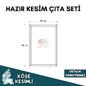 Suya Dayanıklı Duvar Çıta Seti Soy Yapıştır Kolay Set 011