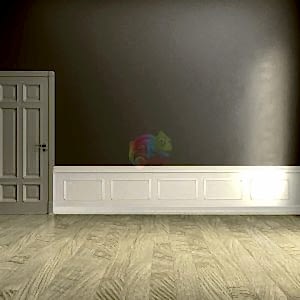 Boyanabilir Yarım Duvar Çıta Seti Kolay Uygulama 005