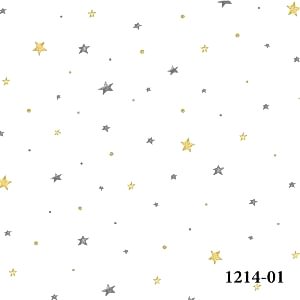 Deco Junior Çocuk Odası Duvar Kağıdı Yıldızlı